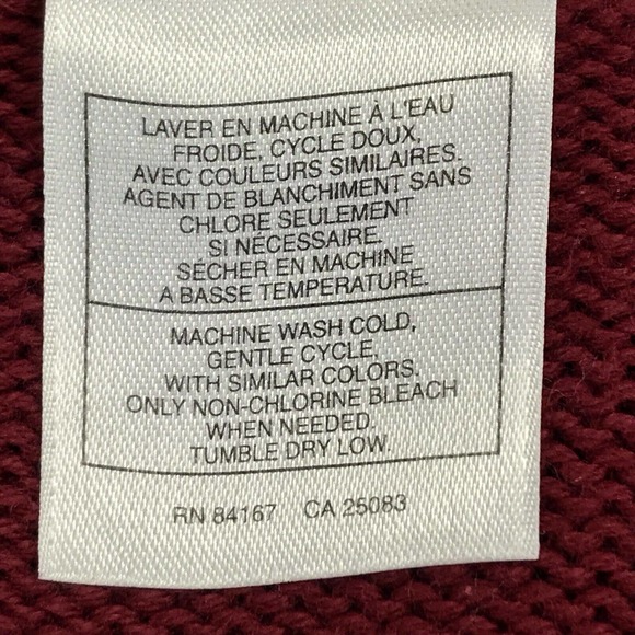 Disney Store Mens Sweater Burgundy Mickey Mouse Head Cable Knit Sleeves Vtg S - Picture 4 of 10